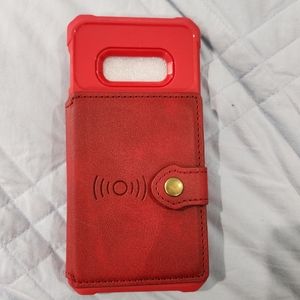 NWT! Red Samsung Galaxy S10e phone case. Still in packaging.